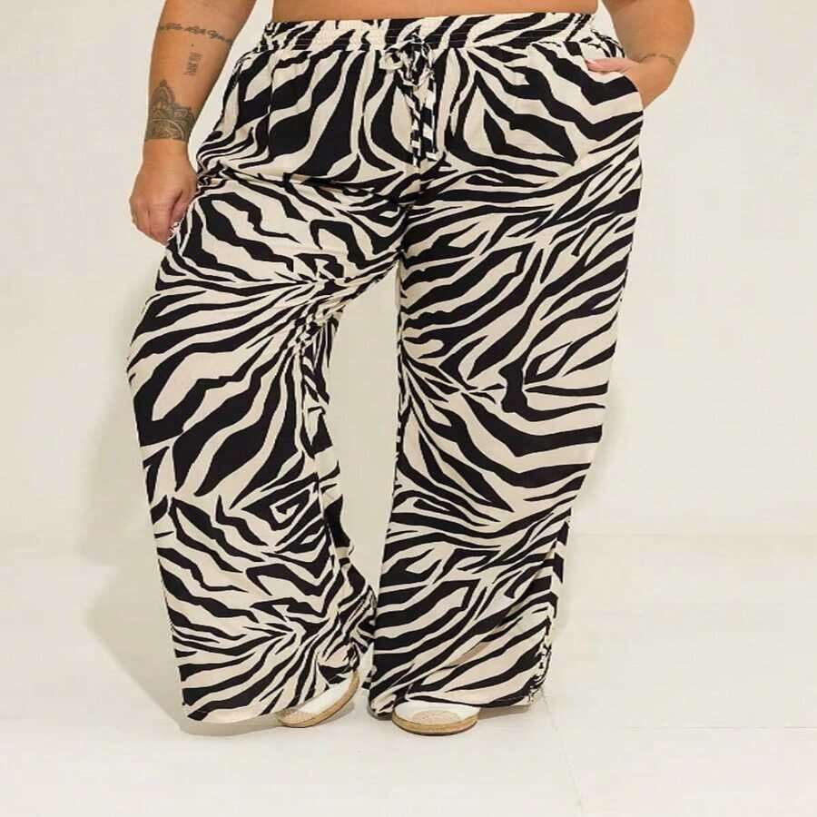 Women Pants - 彩色 - 查看 1