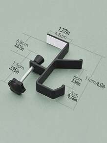 Office Desk Portable Hook For Hanging Bags, Coats Or Headset At Desk Side Back To School