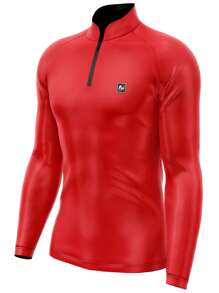 Men Outdoor Tees & Tanks - 紅色 - 查看 4