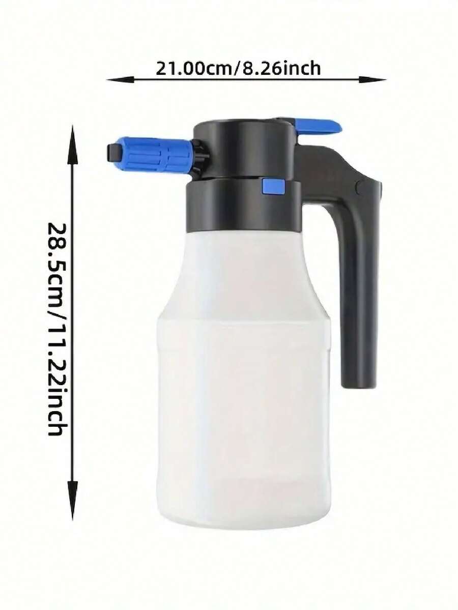 50.72oz Electric Car Foam Sprayer, Car Wash HandHeld Foam Watering Can