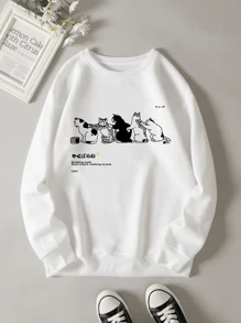 Women Sweatshirts - trắng - Xem 1