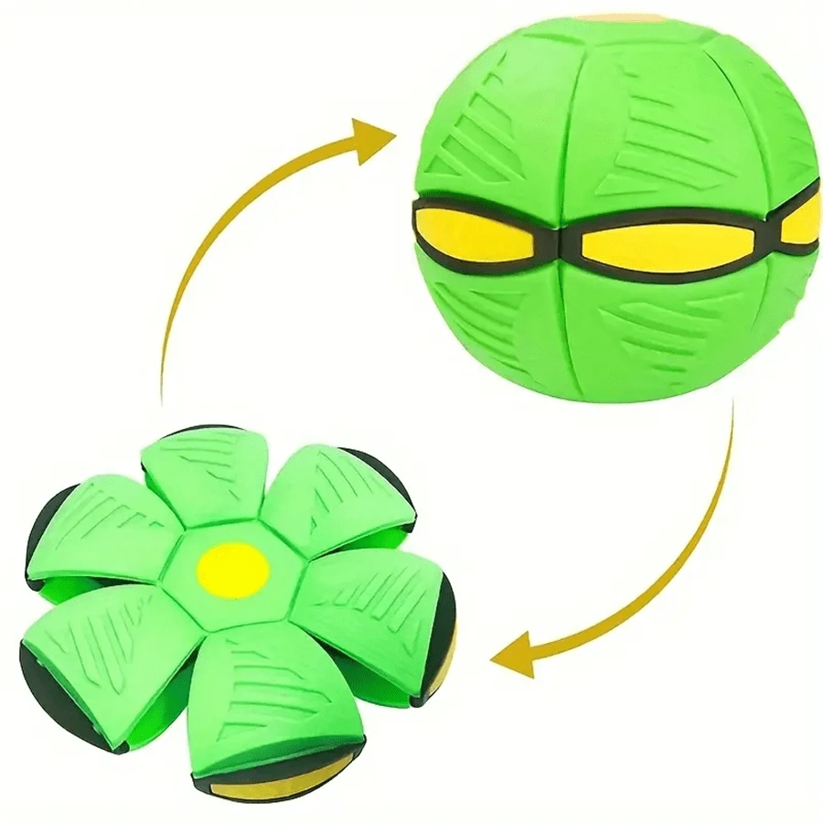 Bouncing Ball, Elastic Stilts Toy, Flying Disc Transforming Ball, Inflatable Bouncing Ball, Interactive Foot Ball Outdoor Toys