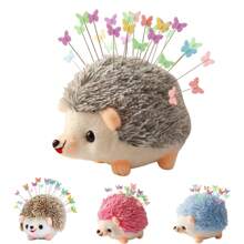 1 Pc Hedgehog Shape Pin Cushion, Cute Pincushions Sewing Kit Lovely Needle Cushions Pins Holder Sewing Accessories Supplies For Quilting DIY Crafts Patchwork - Multicolor - View 2