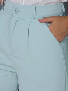 Women Pants - 藍色 - 查看 5