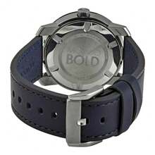 BOLD Men's 3600673 Grey Dial Blue Band Quartz Watch - Blue - View 2