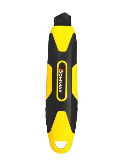 Estilete Profissional Bommax Emborrachado Retrátil -T1213