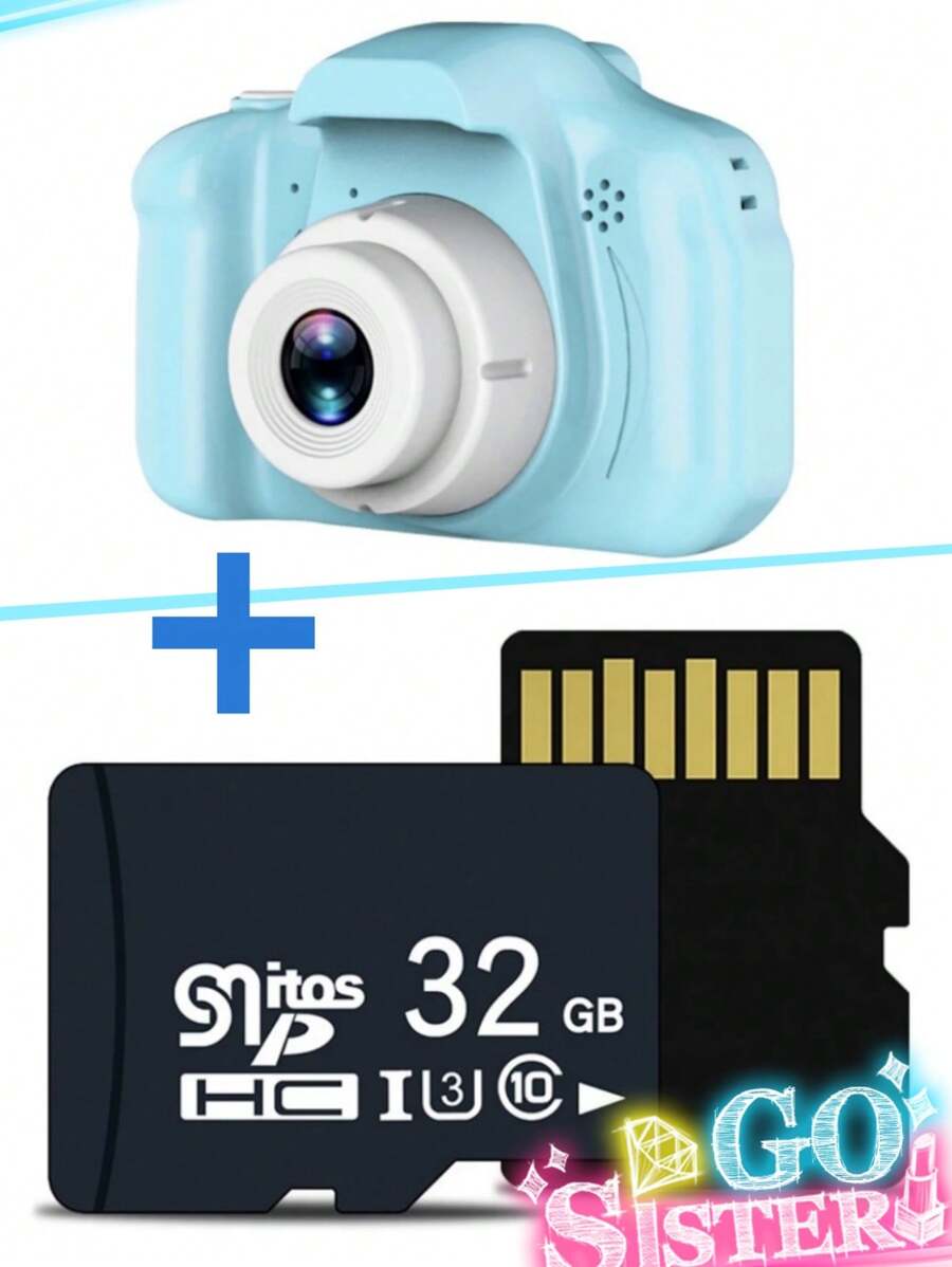 Camera - 藍色相機+卡片 - 查看 1