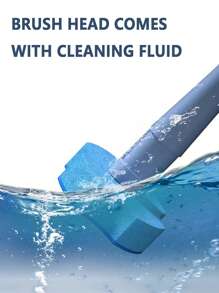 FoBianJie Đầu thay thế chổi vệ sinh dùng một lần hương chanh vàng Trang trí phòng tắm Trang trí mùa thu - Đầu cọ thay thế chanh vàng 4 góc (không kèm tay cầm) - Xem 6