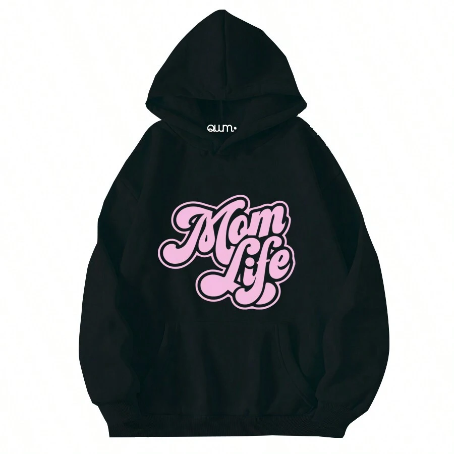 Mom Sweatshirt #39 - màu đen - Xem 1
