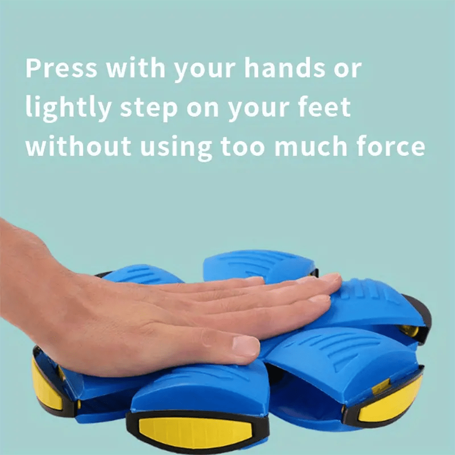 Bounce Ball, Elastic Step Ball Toy, UFO Transformation Ball, Inflatable ...