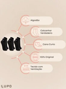 LUPO Women Sports Socks - Mixed - View 2