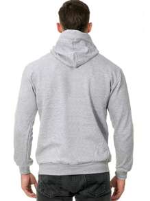 Men Sweatshirts - Grey - View 2