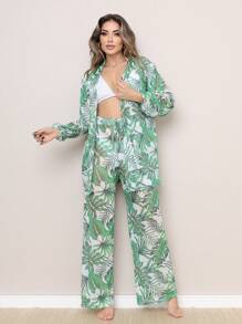 Women Kimonos - 綠色 - 查看 3