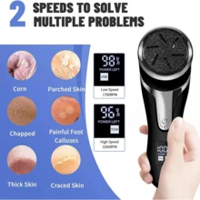 Electric Pedicure Foot File Foot Files For Hard Skin And Dead Skin LEODY - 彩色 - 查看 4