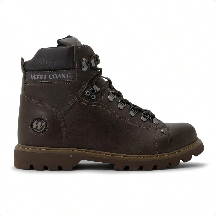 West Coast Men Boots - 鏽棕色 - 查看 1
