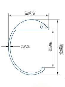 Office Desk Portable Hook For Hanging Bags, Coats Or Headset At Desk Side Back To School