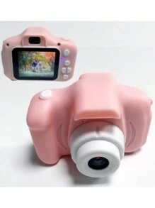 MiniCâmera Digital Portátil Mini 720p, Câmera Recarregável Colorida De Brinquedo, Tela De 2 Polegadas 8mp, Presente De Aniversário E Outros Com 1 Cartão Tf E Leitor De Cartão