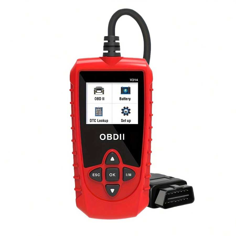 2024 OBD2 Car Scanner Diagnostic Scan Tool V314, Color Screen Vehicle