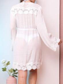 saida de praia feminina manga longa comprimento ate joelho lancamento