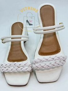 Women Flat Sandals - 白色 - 查看 5