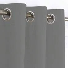 Cortinas Blackout 275cm Ancho X 215cm De Largo En 2 Paneles, 100% Microfibra Poliéster