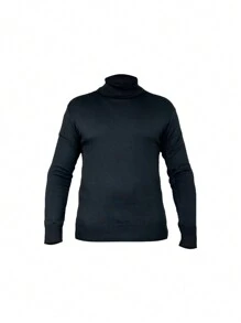 Men Sweaters - 黑色 - 查看 2