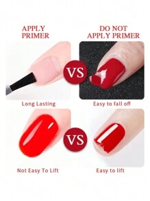 3pcs Nail Care Set - 15ml Nail Prep Dehydrator, 15ml Acid Free Nail Primer, 2fl.Oz Nail Extension Slip Solution Poly Nail Gel Polish Soak Off Nail Art Varnish Manicure Set