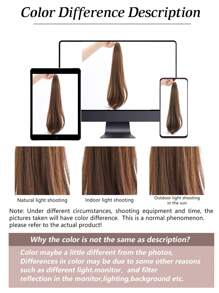 Synthetic Claw Clip On Ponytail Hair Extension For Women Slightly Cocked Pony Tail Hair Hairpiece