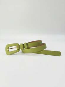 Women Belts - 青檸色 - 查看 1