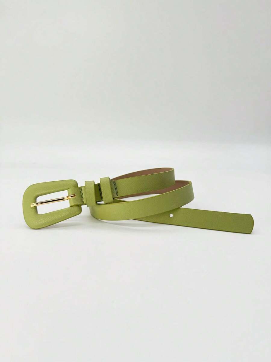 Women Belts - 青檸色 - 查看 1