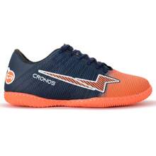 Men Sneakers - 海軍藍/橙色 - 查看 1