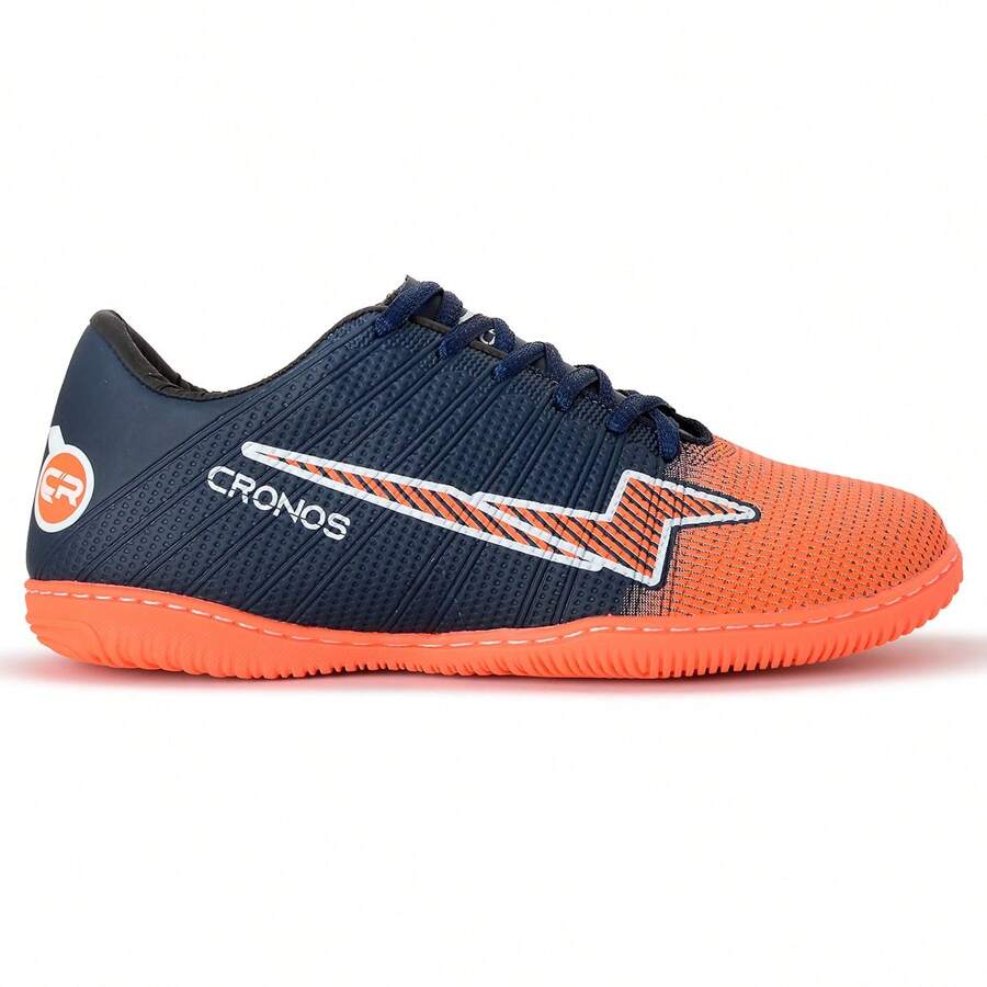 Men Sneakers - 海軍藍/橙色 - 查看 1