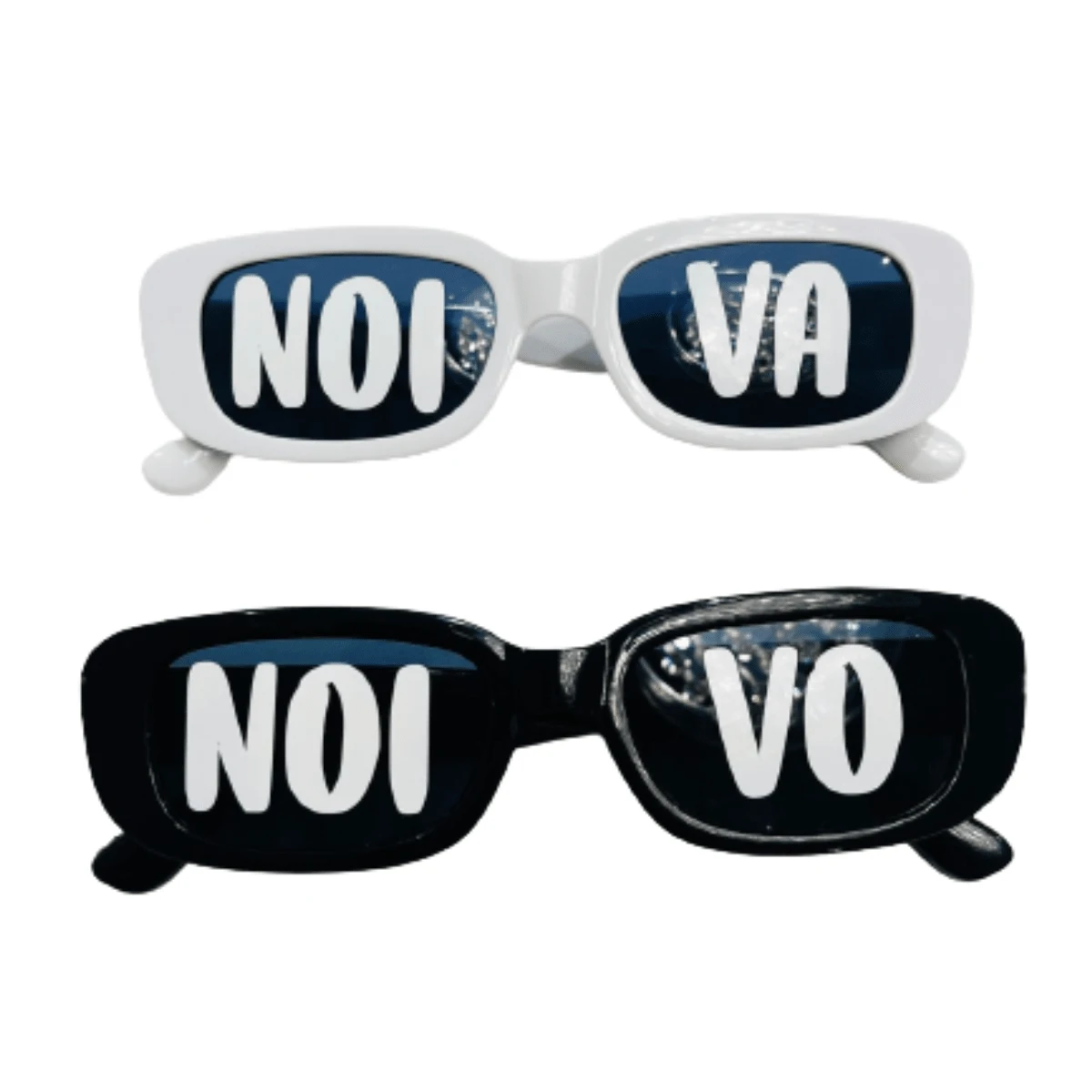 Women Eyeglasses - 黑與白 - 查看 1