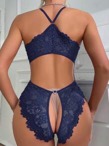 Women Sexy Bodysuits - Azul Marino - Ver 2