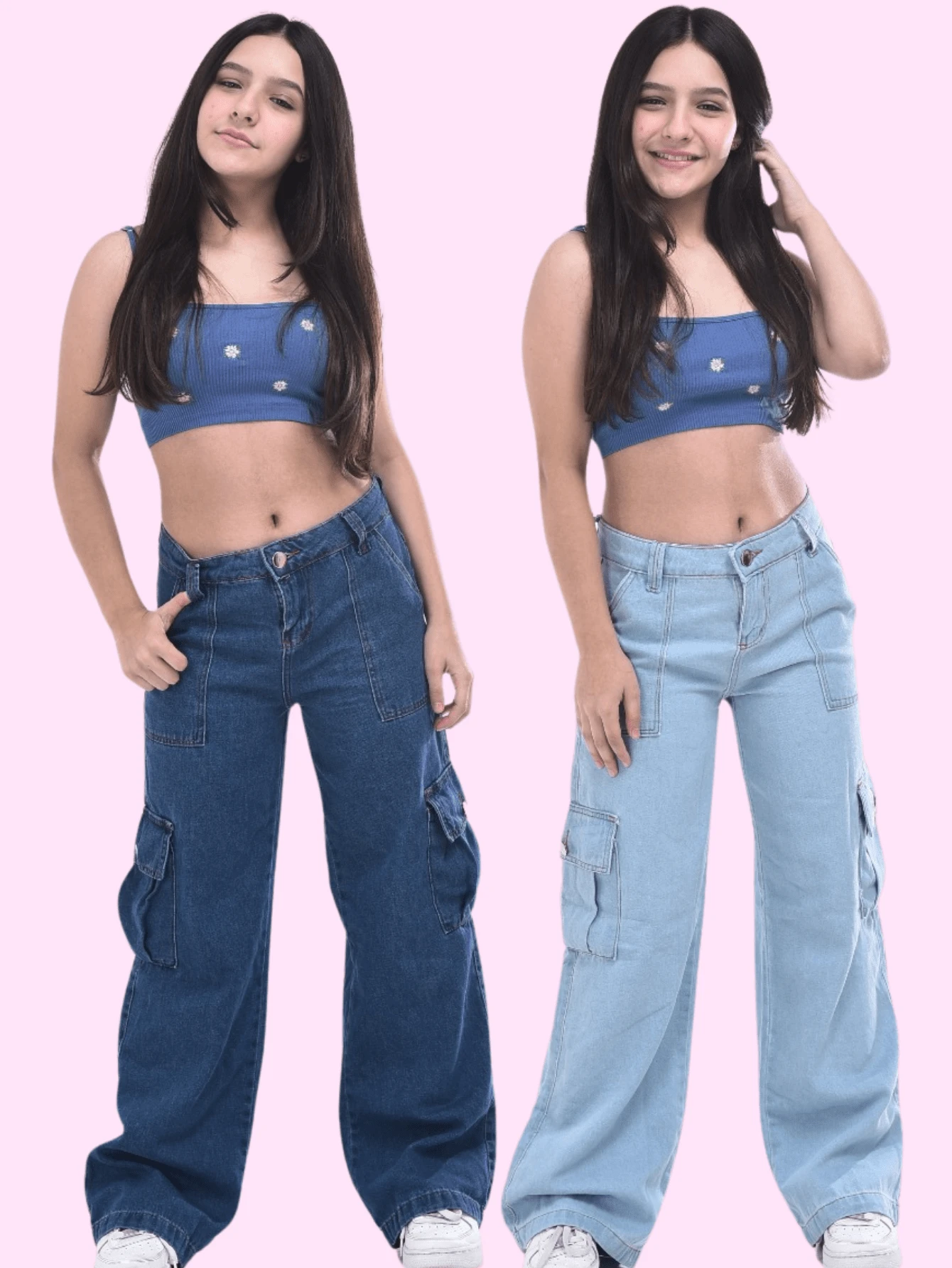 Young Girls Pants - 彩色 - 查看 1