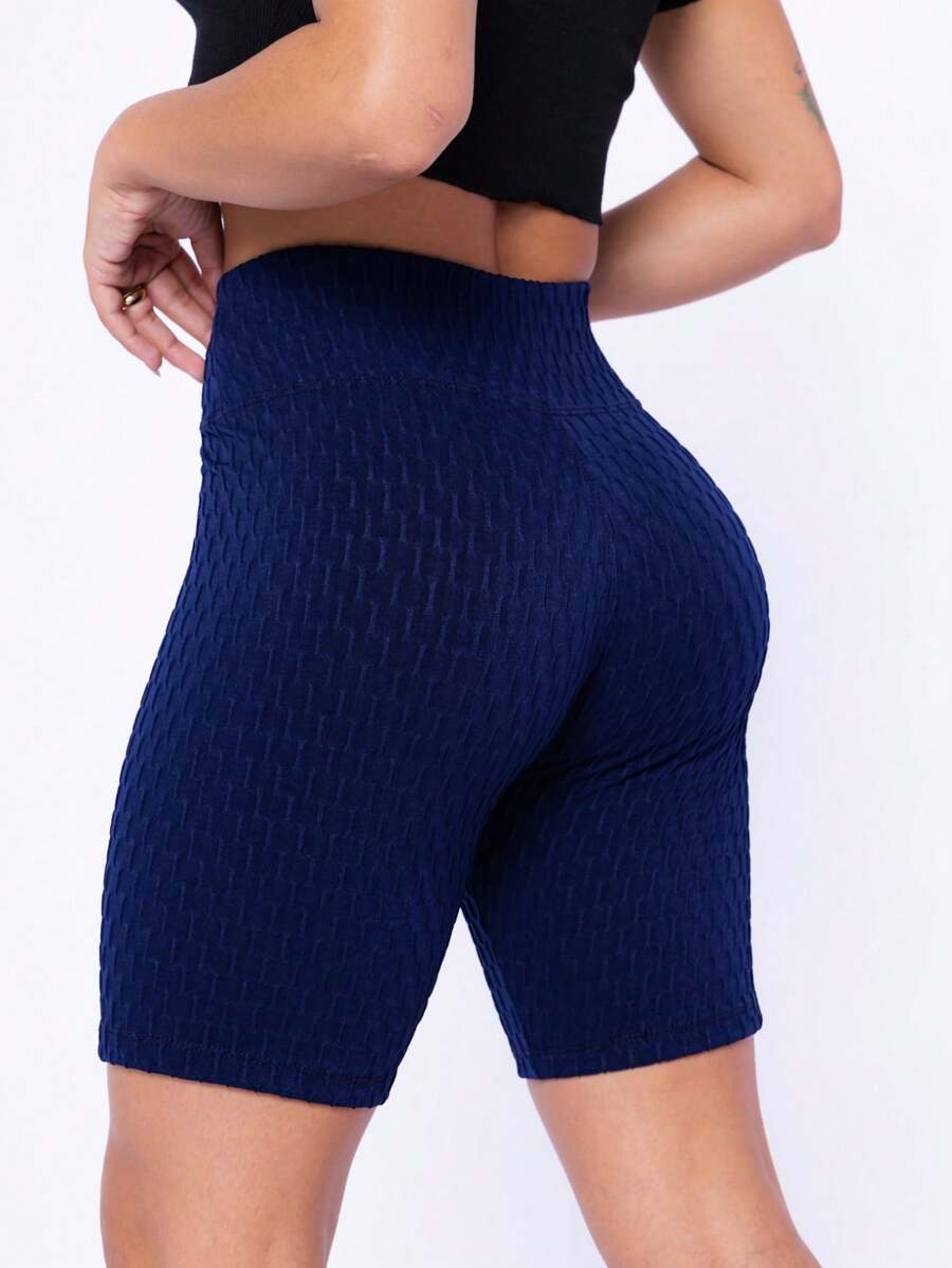Women Sports Shorts - Màu xanh hải quân - Xem 1
