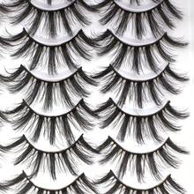 OLLOLASHES Wispy Natural Lashes 20 Pairs Versatile Styles Easy Application, Reusable, Natural-Looking Lengthening Effect - Spiky Manga Lashes - View 6