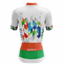 Women Cycling Jersey - White - View 3