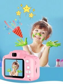 MiniCâmera Digital Portátil Mini 720p, Câmera Recarregável Colorida De Brinquedo, Tela De 2 Polegadas 8mp, Presente De Aniversário E Outros Com 1 Cartão Tf E Leitor De Cartão