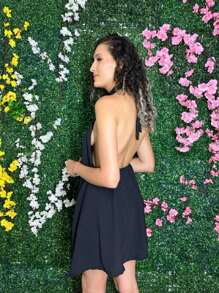 Women Dresses - 黑色 - 查看 1