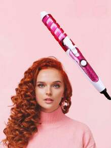 Rizador de pelo portátil profesional, rizador de pelo de cerámica, rizador de pelo ,PUNTA DE ESPIRA - Multicolor - Ver 2