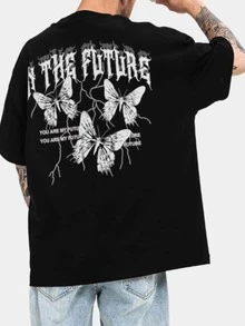 Men Shirts - 黑色 - 查看 1