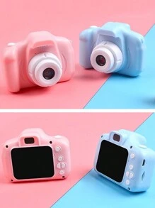 MiniCâmera Digital Portátil Mini 720p, Câmera Recarregável Colorida De Brinquedo, Tela De 2 Polegadas 8mp, Presente De Aniversário E Outros Com 1 Cartão Tf E Leitor De Cartão