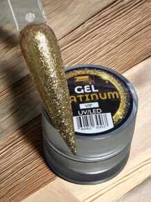1 Piece GEL PLATINUM VIP Fantasy Nails - الذهبي - مشاهدة 2