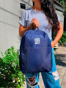 Women Functional Backpacks - 藏蓝色 - 查看 2