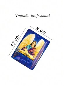 Oráculo del Arcángel Metatrón – 55 Cartas de Auto Dominio y Libro Guía Impreso - Multicolor - Ver 5