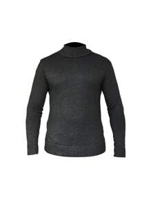 Men Sweaters - Dark Grey - View 2
