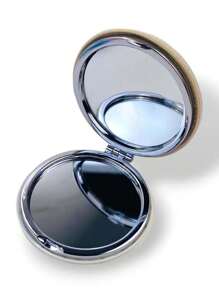 Cosmetic Mirror - 黃色 - 查看 2