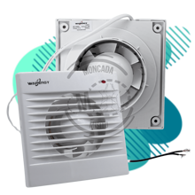 Extractor De Aire Empotrable Para Baño 15w Color Blanco - Blanco - Ver 4