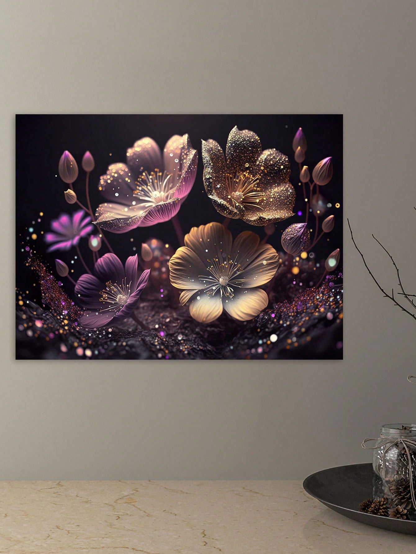 David Hockney Leinwanddruck 50x75 Cm - Retro Poster Wandkunst | Wohnzimmer Schlafzimmer Deko